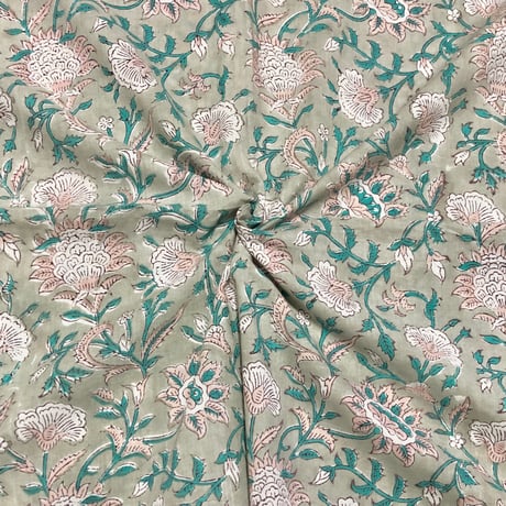 □SALE品 | MICALA ミカラ ブロックプリント生地・インド綿販売 □SALE品 | MICALA ミカラ ブロックプリント生地・インド綿販売