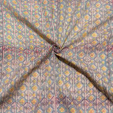 CATEGORY グリーン系 | MICALA ミカラ ブロックプリント生地・インド綿