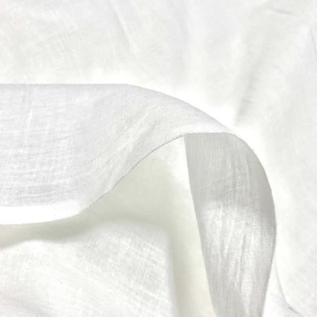 【カット済1.7m】アウトレット　ホワイト　56番手　インドカディ　手紡ぎ・手織りテキスタイル　ハンドメイド　コットン