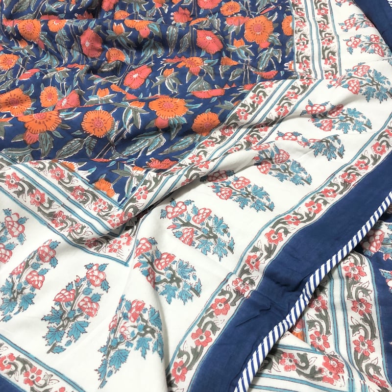 Lサイズ】リバーシブル マルチカバー マルチクロス インド ハンド