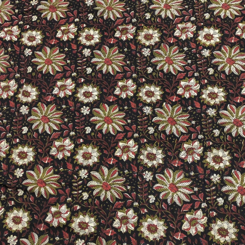 フィリピン 手織り・自然染料手染め イカットラグ 厚約4mm