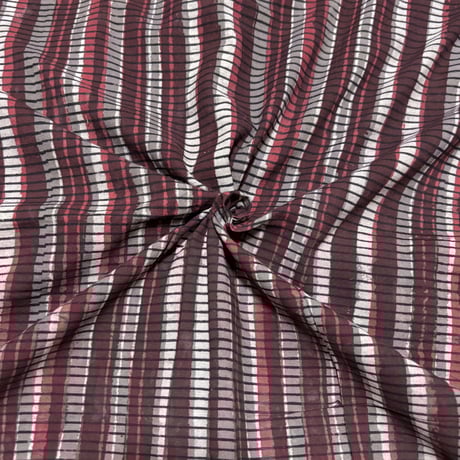 ブロックプリント　うねうねキルトブランケット　レッド ブロックプリント うねうねキルトブランケット レッド 楽天市場