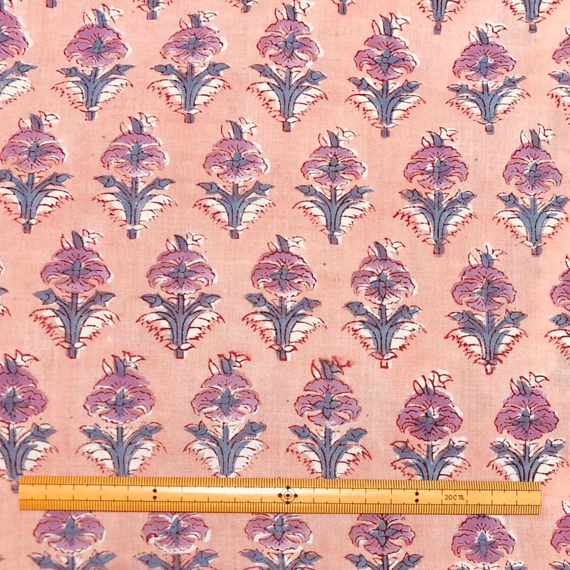 Sale フレンチピンクS ブロックプリントリキルト　オーガニックコットン 楽天市場】【SALE 20%OFF】Craft India ブロックプリント フリー