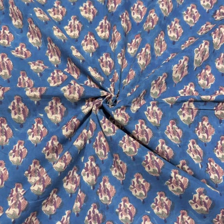 □SALE品 | MICALA ミカラ ブロックプリント生地・インド綿販売 通販