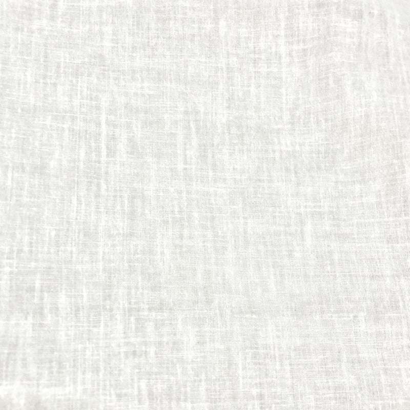 50cm単位】ホワイト 56番手 インドカディ 手紡ぎ・手織りテキスタイル