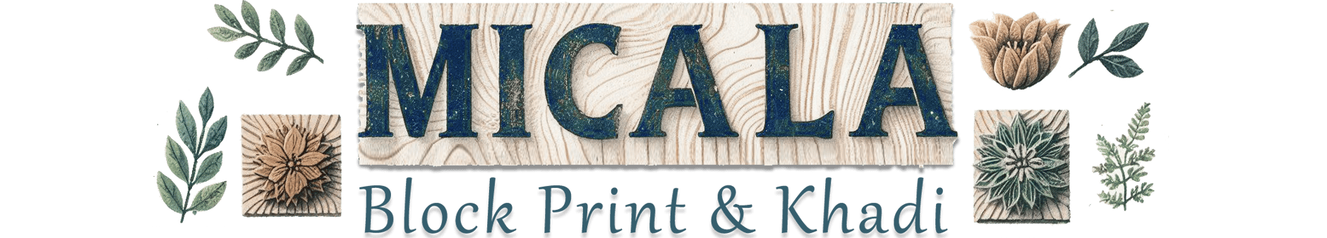 MICALA ミカラ　ブロックプリント生地・インド綿販売　通販ショップ