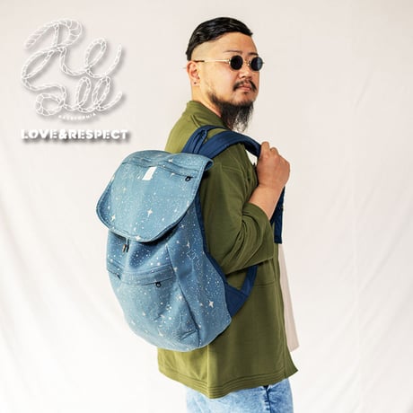 ※訳あり&レア『スペースバックパック SPACE BACK PACK』 カトマンズ地震を経て味の出過ぎた生地  Hemp×コットン/ナイロン