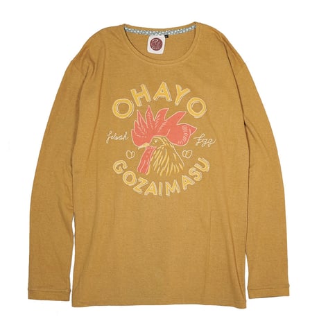 『テッポーロンT  OHAYO GOZAIMASU!   おはようございます！』Hemp×オーガニックコットン