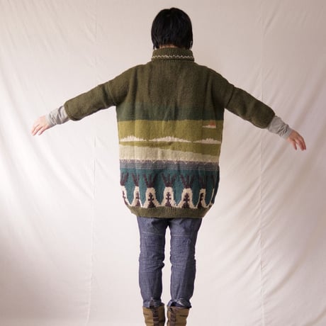 『PANORAMA  SWEATER パノラマセーター TIPI』ニュージーランドウール