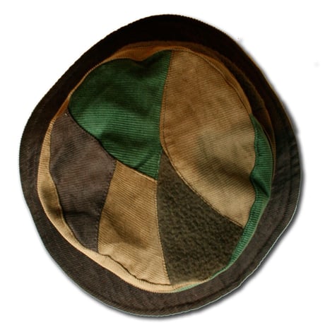 Pachwork corduroy hat