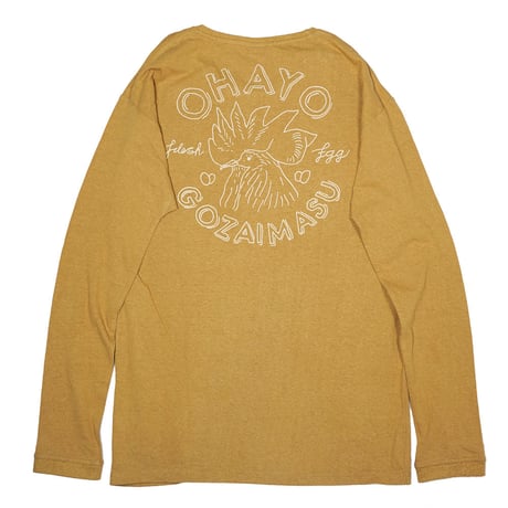 『テッポーロンT  OHAYO GOZAIMASU!   おはようございます！』Hemp×オーガニックコットン