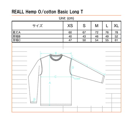 Ladys,kids『RELAX LONG-T BLACK』 Hemp o/cotton /unisex 中厚手250g