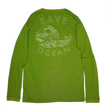 『テッポーロンT  SAVE THE OCEAN!   セーブ ザ オーシャン！』Hemp×オーガニックコットン