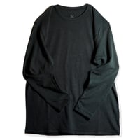 炭UNISEX『RELAX LONG-T』Hemp o/cotton  unisex 中厚手250g