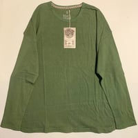 『テッポーロンT 無地_022』後染Hemp×オーガニックコットン
