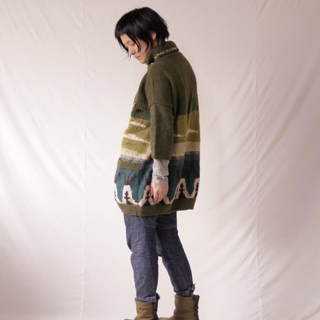 『PANORAMA  SWEATER パノラマセーター TIPI』ニュージーランドウール
