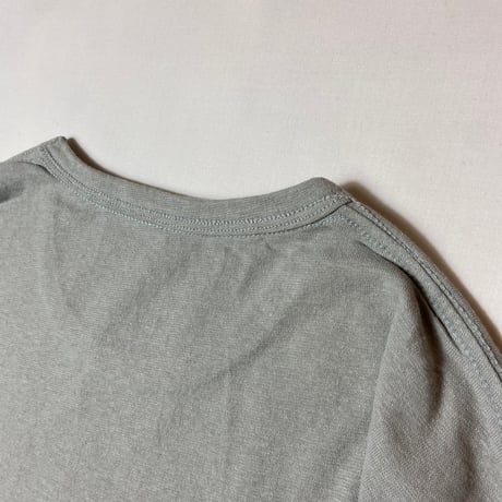 灰『NORA T-shirts STONE 』Hemp o/cotton unisex 中薄手175g