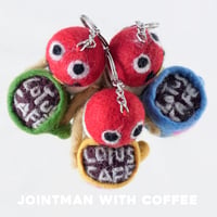 『ハンドメイド フェルトキーホルダー  lotuscafe』