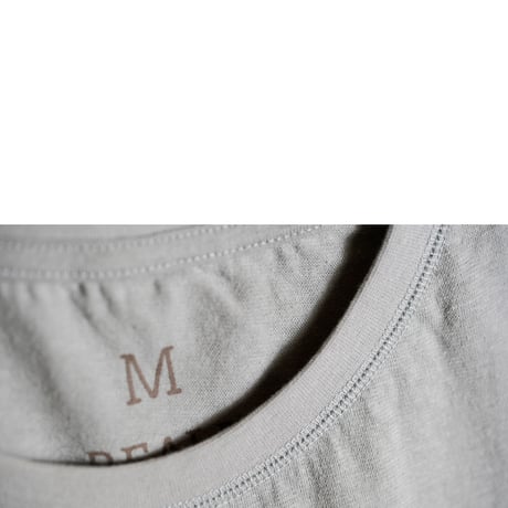 灰『RELAX LONG T』STONE Hemp o/cotton /Ladys,kids unisex　中薄手175g