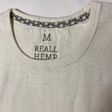 米『NORA T-shirts Natural 』Hemp o/cotton unisex 中薄手175g
