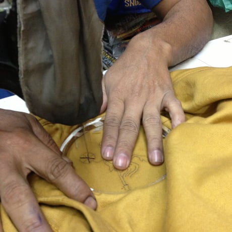 『刺繍職人のワッペン デレーラムロ！』手縫い式