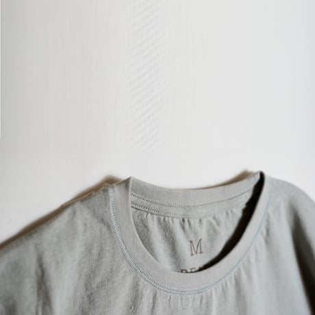 灰『RELAX LONG T』STONE Hemp o/cotton /Ladys,kids unisex　中薄手175g