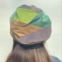 Pachwork corduroy cap