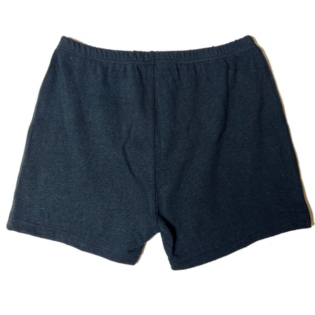 炭『Relax Boxer BLACK』 Hemp o/cotton /unisex　中薄手175g