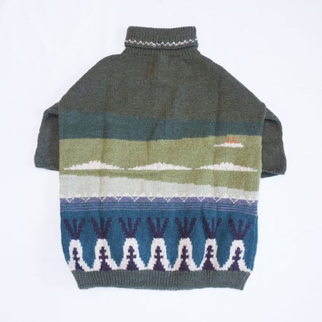 『PANORAMA  SWEATER パノラマセーター TIPI』ニュージーランドウール
