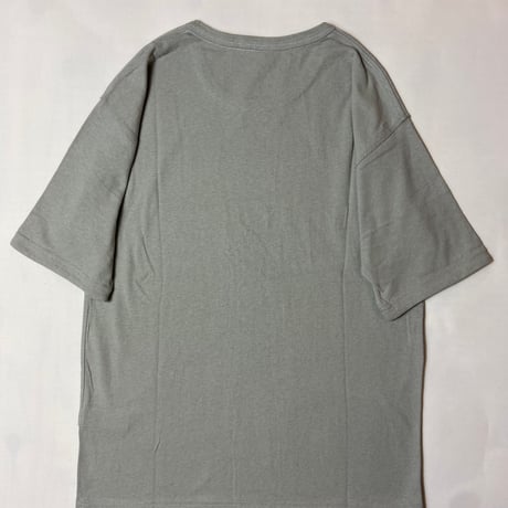 灰『NORA T-shirts STONE 』Hemp o/cotton unisex 中薄手175g