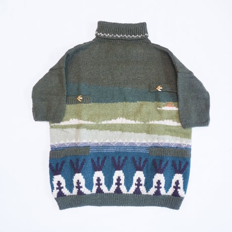 『PANORAMA  SWEATER パノラマセーター TIPI』ニュージーランドウール