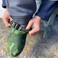 REALL レインシューズ　迷彩　キャンプにサバイバルに