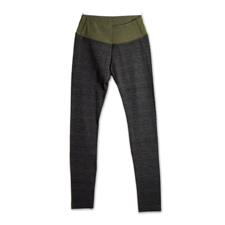 『Bamboo yoga legins』Lady's ヨガの為のストレッチ素材