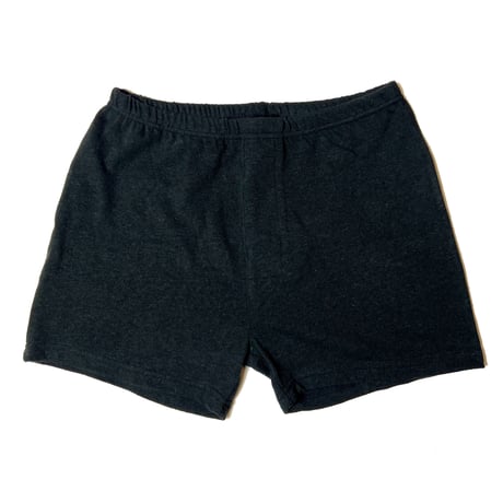 炭『Relax Boxer BLACK』 Hemp o/cotton /unisex　中薄手175g