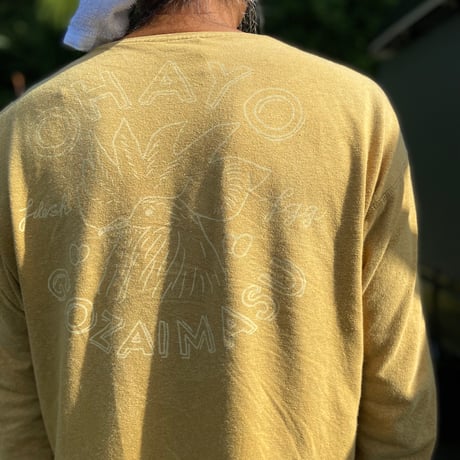 『テッポーロンT  OHAYO GOZAIMASU!   おはようございます！』Hemp×オーガニックコットン