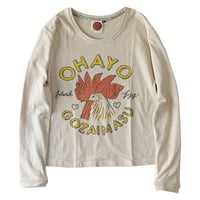 『テッポーロンT  OHAYO GOZAIMASU!   おはようございます！』Hemp×オーガニックコットン