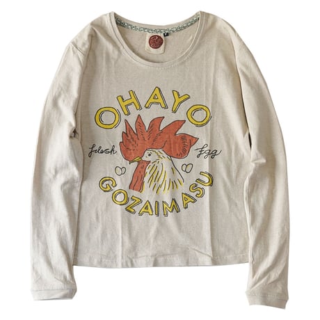 『テッポーロンT  OHAYO GOZAIMASU!   おはようございます！』Hemp×オーガニックコットン
