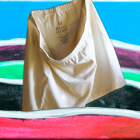 米『Relax Boxer Natural』Hemp&Tencel  /unisex 中厚手210g
