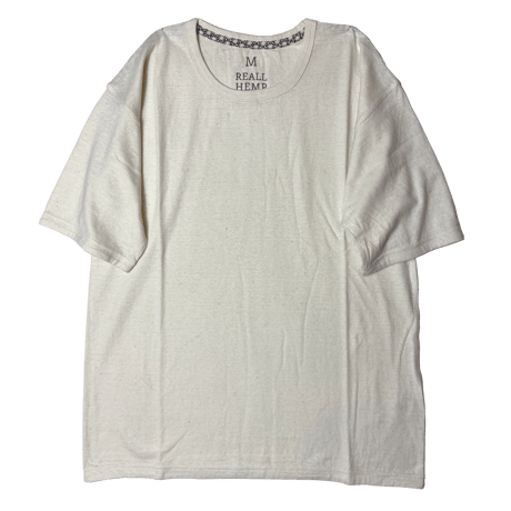 米『NORA T-shirts Natural 』Hemp o/cotton unisex 中薄手175g