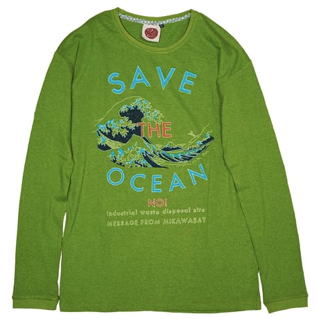 『テッポーロンT  SAVE THE OCEAN!   セーブ ザ オーシャン！』Hemp×オーガニックコットン