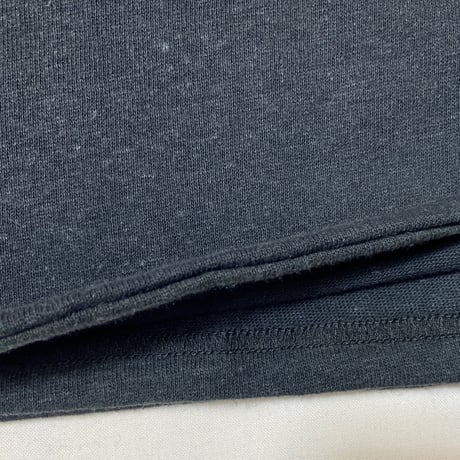 炭『HEAVY NORA T-shirts BLACK 』Hemp o/cotton unisex 中厚手250g