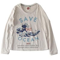 『テッポーロンT  SAVE THE OCEAN!   セーブ ザ オーシャン！』Hemp×オーガニックコットン