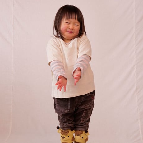 『キッズTシャツ』Hemp×オーガニックコットン(ナチュラル)