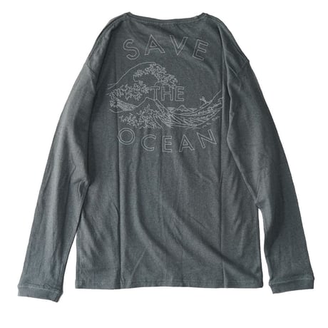 『テッポーロンT  SAVE THE OCEAN!   セーブ ザ オーシャン！』Hemp×オーガニックコットン