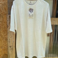 『テッポーTシャツ 無地_024』ナチュラルHemp×オーガニックコットン