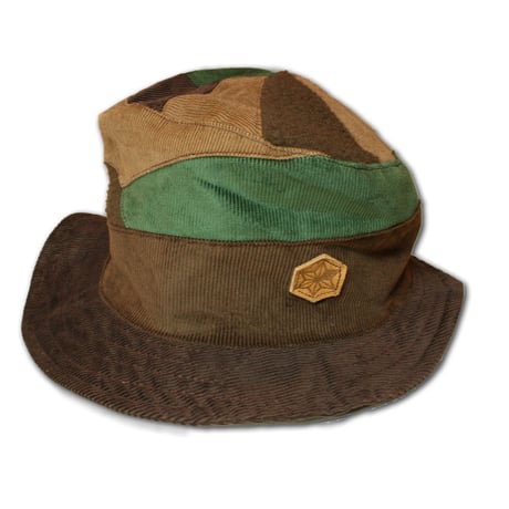 Pachwork corduroy hat