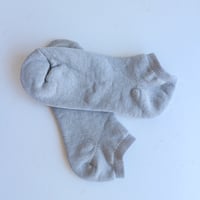 NISHIGUCHI KUTSUSHITA   リネンコットンパイルアンクレット