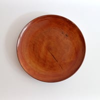かえで拭漆180羽反プレート