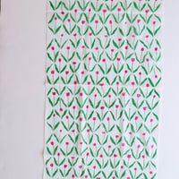 【夏のくらし展　sometae 手ぬぐい　8/19まで掲載】　チューリップ