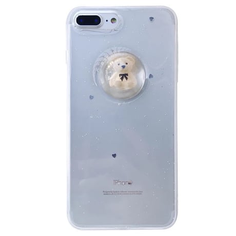 クマ kumamon  スノードーム  プーさん  iphoneケース くま